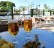 Terraza del Camping La Llosa de Cambrils